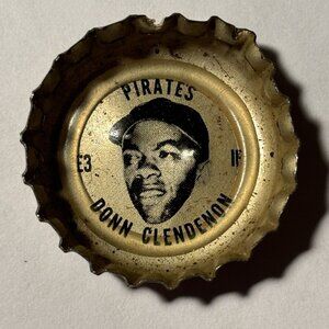 Donn Clendenon Pittsburgh Pirates Player Coca Cola Coke All Stars Bottle Cap E3